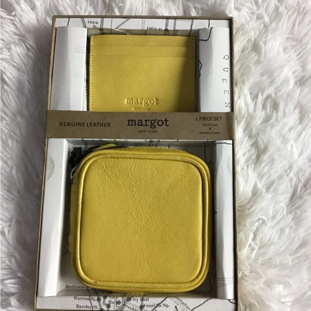 Margot New York 100% Leather Gift Set